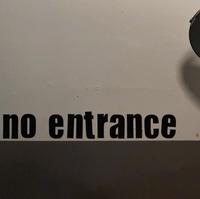No Entrance